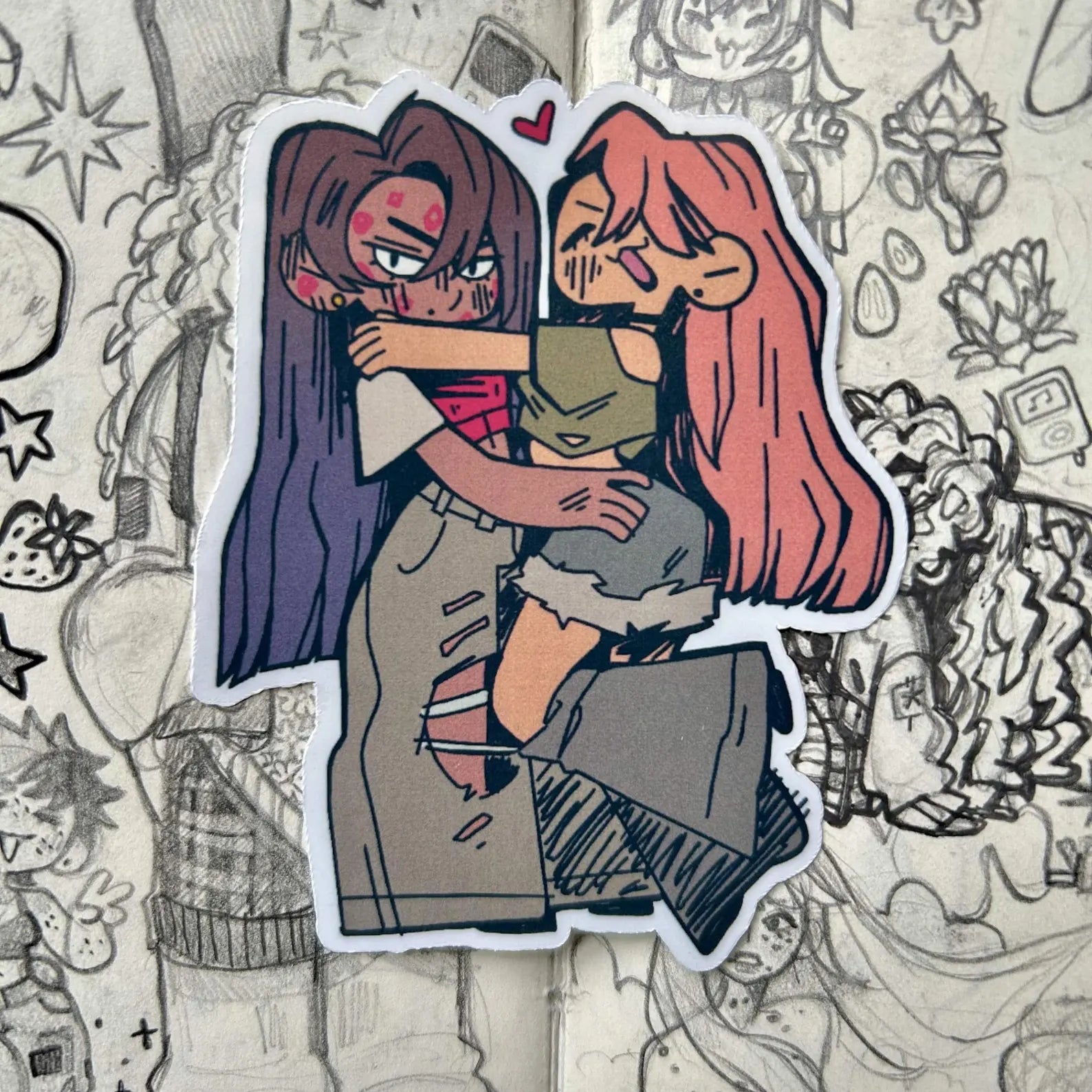 Mine! WLW Couple Waterproof Sticker